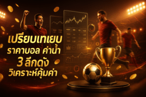 เปรียบเทียบ ราคาบอล ค่าน้ำ