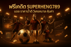 ฟรีเครดิต SUPERHENG789 บอล
