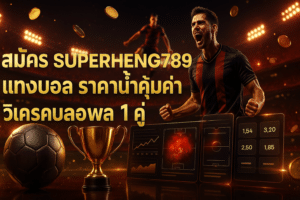 สมัคร SUPERHENG789 แทงบอล