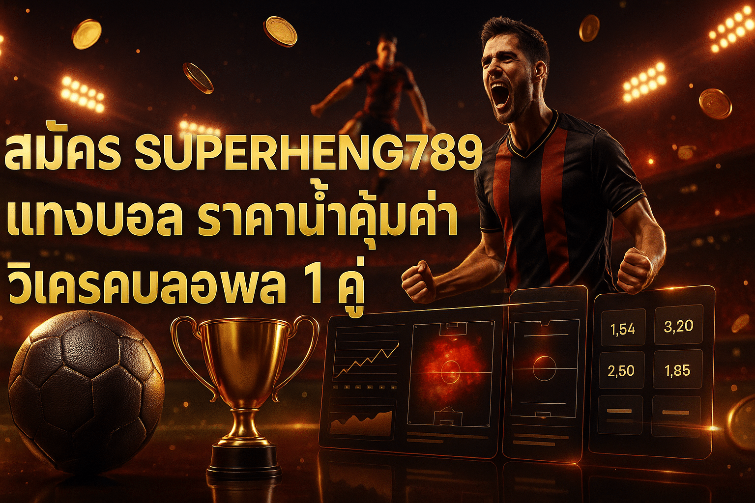 สมัคร SUPERHENG789 แทงบอล